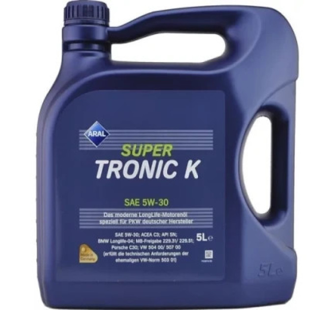 Aral Моторна олива Aral SuperTronic K 5W-30, 5л (73277)