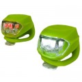 Good Bike Комплект велофар Good Bike Silicone LED Green (92325Green-IS)