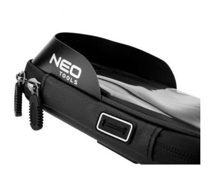 Neo Tools Велосумка на кермо Neo Tools з тримачем для смартфона до 6" Black (91-001)