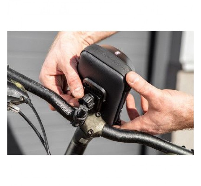 Neo Tools Велосумка на кермо Neo Tools з тримачем для смартфона до 6" Black (91-001)