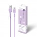 ACCLAB Дата кабель USB 2.0 AM to Lightning 1.2m AL-CBCOLOR-L1PP Purple ACCLAB (1283126518218)