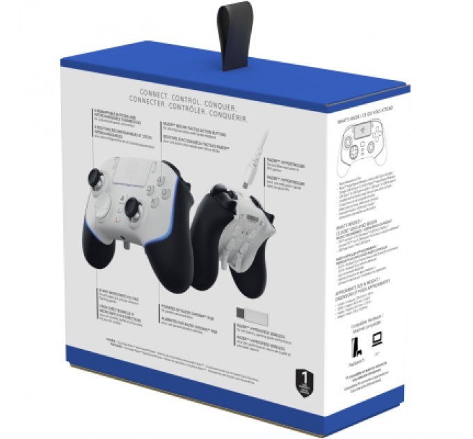 Razer Геймпад Razer Wolverine V2 PRO for PS5 White (RZ06-04710200-R3G1)