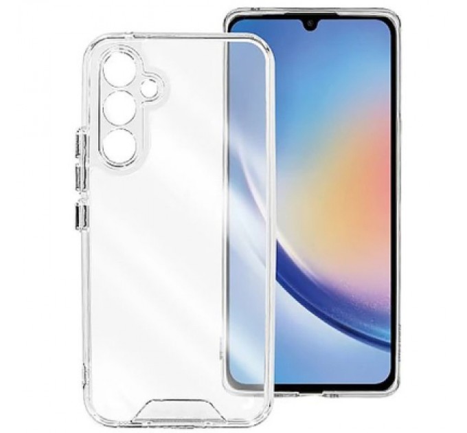 BeCover Чохол до мобільного телефона BeCover Space Case Samsung Galaxy A34 5G SM-A346 Transparancy (708960)