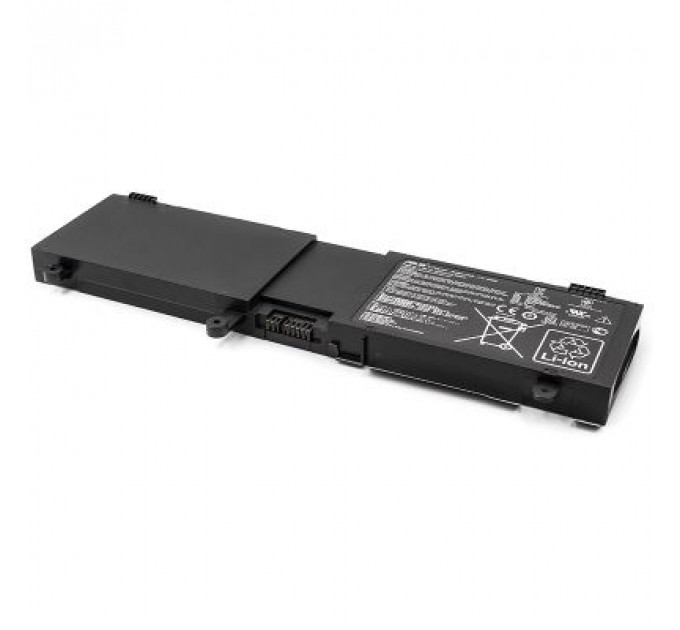 Акумулятор до ноутбука PowerPlant ASUS N550 Series (C41-N550) 15V 53Wh/3500mAh (NB430680)