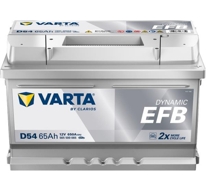 Varta Акумулятор автомобільний Varta Blue Dynamic START-STOP 65Ah (565500065)