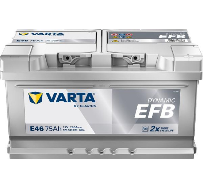 Varta Акумулятор автомобільний Varta Blue Dynamic START-STOP 75Ah (575500073)