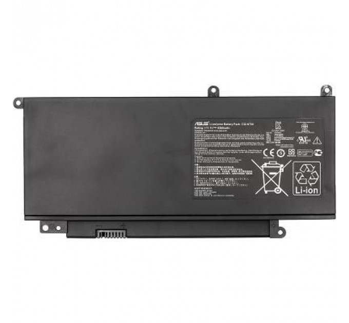 Акумулятор до ноутбука ASUS N750 Series (C32-N750) 11.1V 69Wh PowerPlant (NB431045)