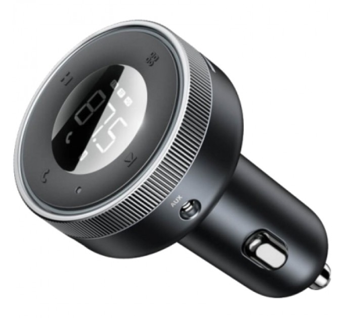 Baseus Зарядний пристрій Baseus Enjoy Car Wireless MP3 Charger USB Black (CCLH-01)