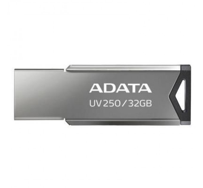 USB флеш накопичувач ADATA 32GB UV250 Metal Black USB 2.0 (AUV250-32G-RBK)
