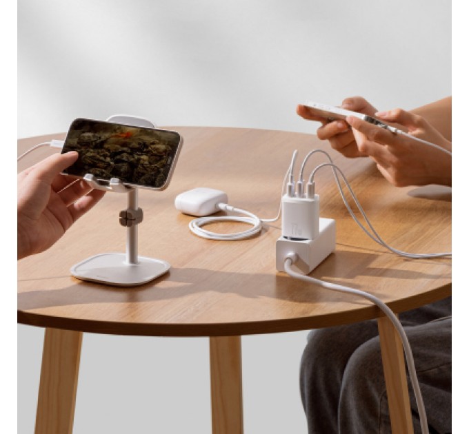 Baseus Зарядний пристрій Baseus White (CCXJ020102)