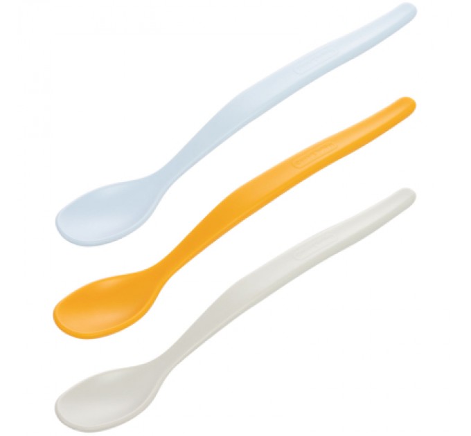 Canpol babies Набір дитячого посуду Canpol babies Перші ложечки для годування 3 шт. блакитні (31/419_blu)