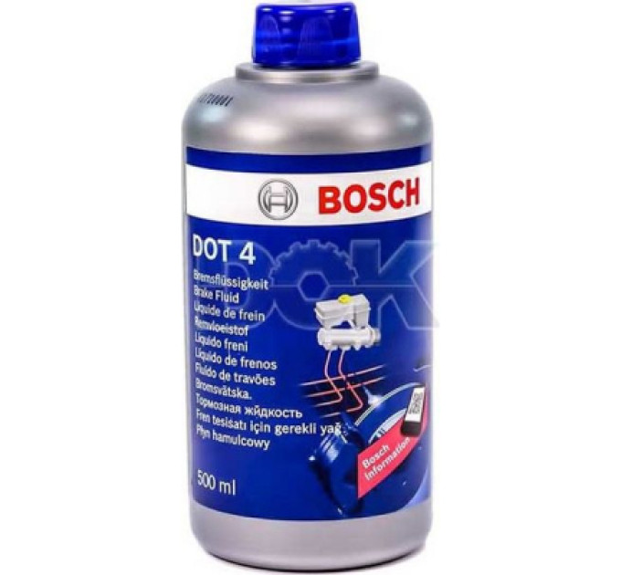 Bosch Гальмівна рідина Bosch DOT 4 0.5л (1 987 479 106)