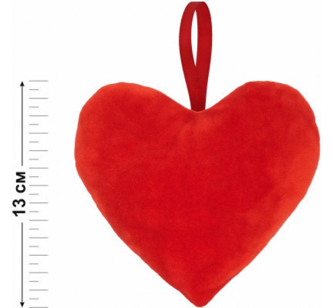 Tigres М'яка іграшка Tigres Подушка - валентинка Heart (ПД-0394)