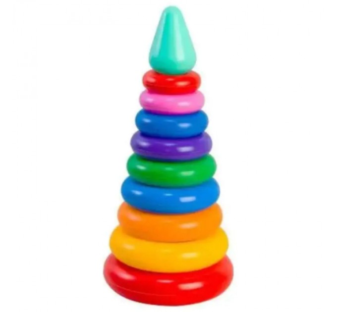 Tigres Розвиваюча іграшка Tigres Пірамідка ЛЮКС в коробці (39372)