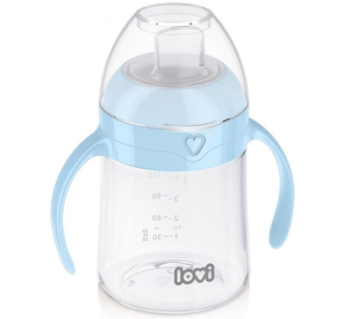 Lovi Поїльник-непроливайка Lovi 150 мл - блакитна (35/358)