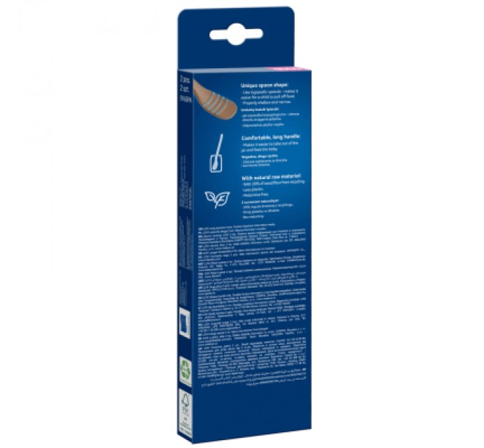 Lovi Набір дитячого посуду Lovi Pistachio Перша ложечка для годування 2 шт (35/582_gre)