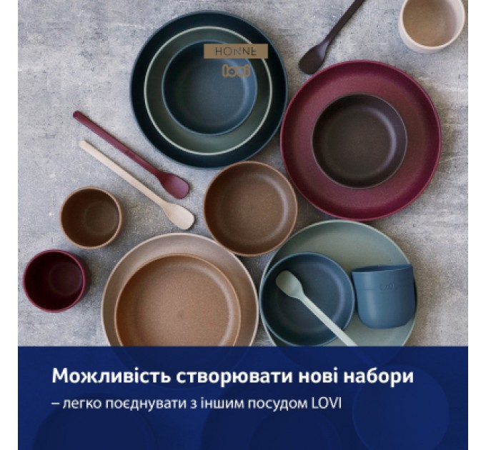 Lovi Набір дитячого посуду Lovi Granola Перша ложечка для годування 2 шт (35/582_bei)