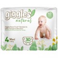 Giggles Підгузки Giggles Natural 4 Maxi 7-18 кг 30 шт (8680131206407)