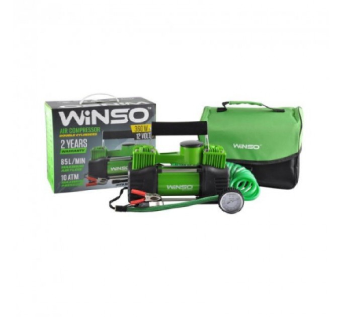 WINSO Автомобільний компресор WINSO 10 Атм, 85 л/хв (125000)