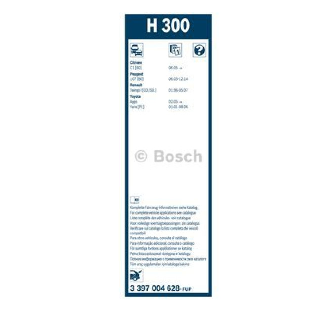 Bosch Щітка склоочисника Bosch 3397004628 (3 397 004 628)