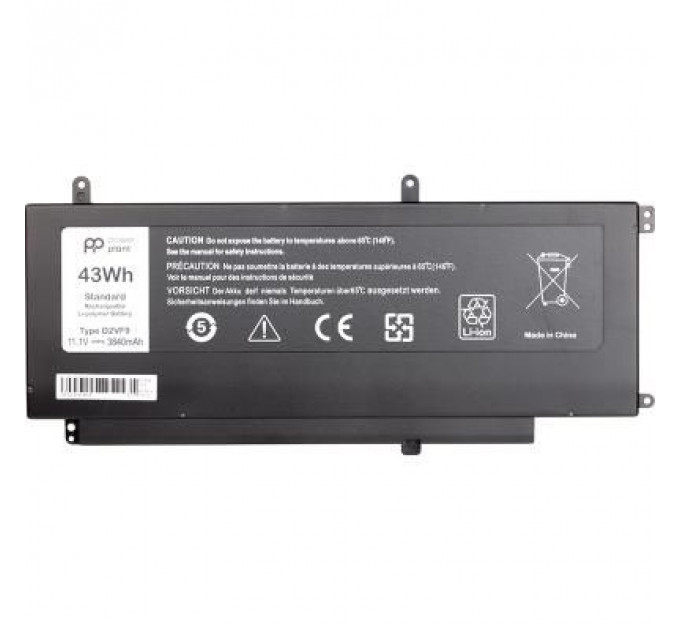 Акумулятор до ноутбука DELL Inspiron 15 7547 (D2VF9) 11.1V 3840mAh PowerPlant (NB441112)