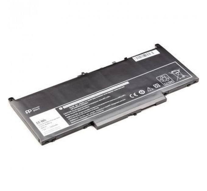 Акумулятор до ноутбука DELL Latitude E7270 (J60J5) 7.6V 7200mAh PowerPlant (NB441143)