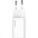 Baseus Зарядний пристрій Baseus Super Si Quick Charger 1C White (CCSP020102)
