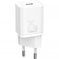 Baseus Зарядний пристрій Baseus Super Si Quick Charger 1C White (CCSP020102)
