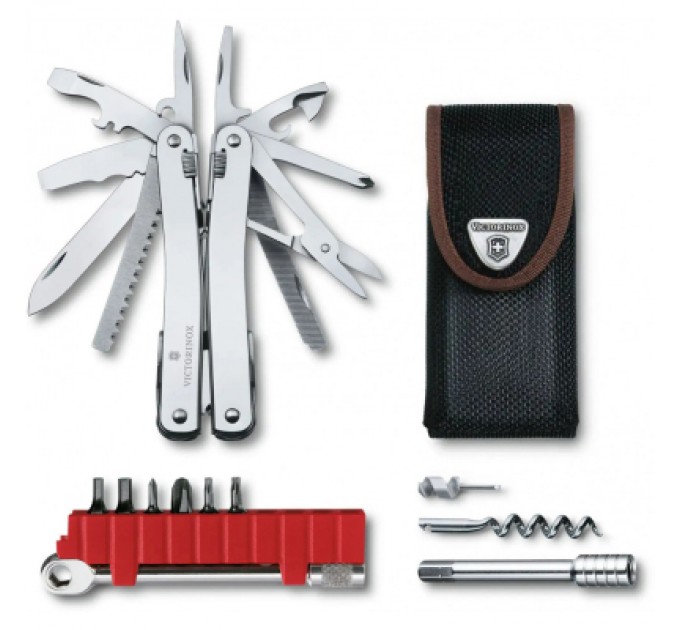 Victorinox Мультитул Victorinox SwissTool Spirit X Plus Ratchet Nylon Case (3.0236.N)