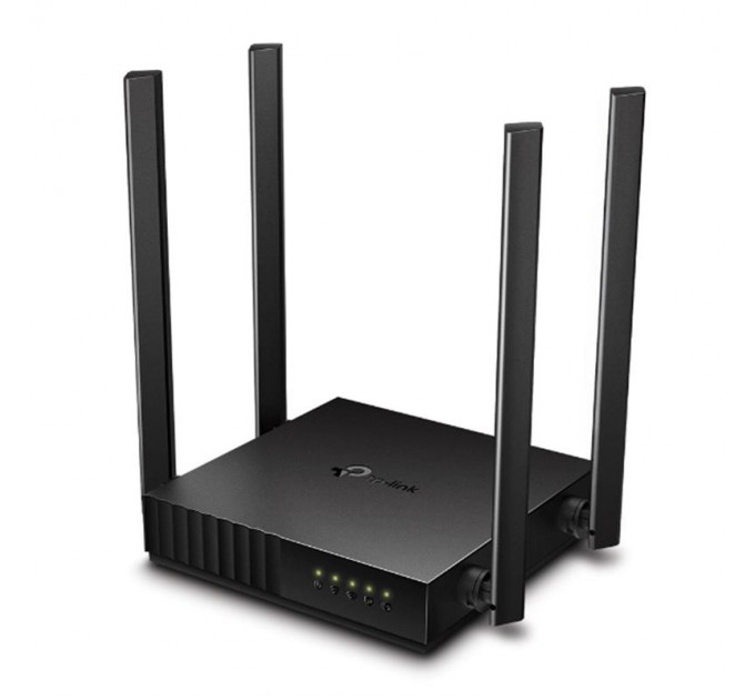 TP-Link Беспроводной маршрутизатор TP-Link ARCHER C54 (AC1200, 1хFE WAN, 4хFE LAN, Beamforming, APP Tether, 4 внешние антенны)