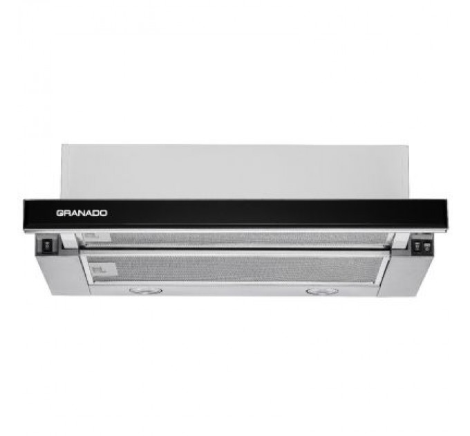 GRANADO Витяжка кухонна GRANADO Telde 603-700 inox black glass (GCH16371)