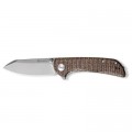 Sencut Ніж Sencut Fritch Stonewash Brown Micarta (S22014-3)