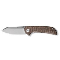 Ніж Sencut Fritch Stonewash Brown Micarta (S22014-3)