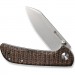 Sencut Ніж Sencut Fritch Stonewash Brown Micarta (S22014-3)