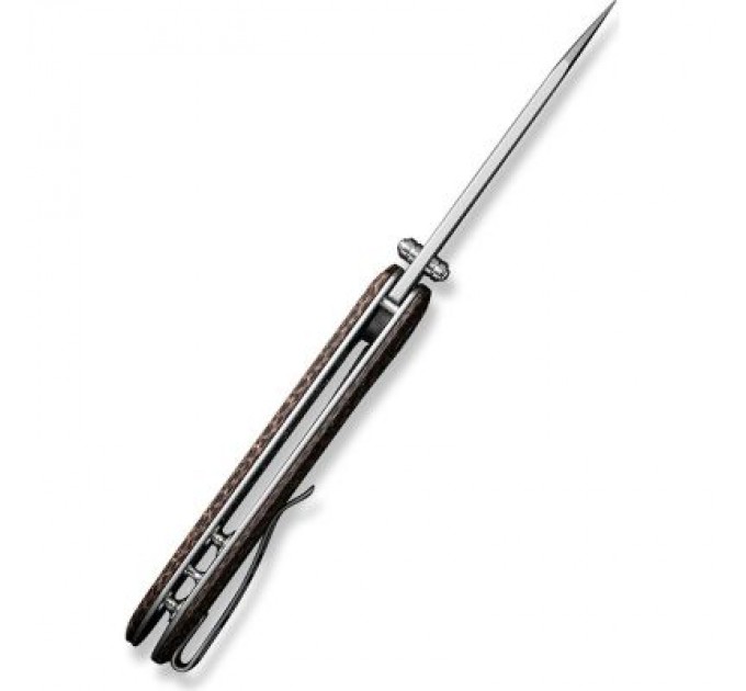 Sencut Ніж Sencut Fritch Stonewash Brown Micarta (S22014-3)