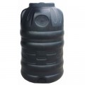 Пласт Бак Ємність для води Пласт Бак вертикальна не харчова 300 л чорна видувна (6500)
