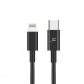 Grand-X Дата кабель USB-C to Lightning 12W CL-03B Black Grand-X (CL-03B)