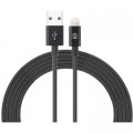 Armorstandart Дата кабель USB 2.0 AM to Lightning 1.2m AMD818BL black Armorstandart (ARM64373)