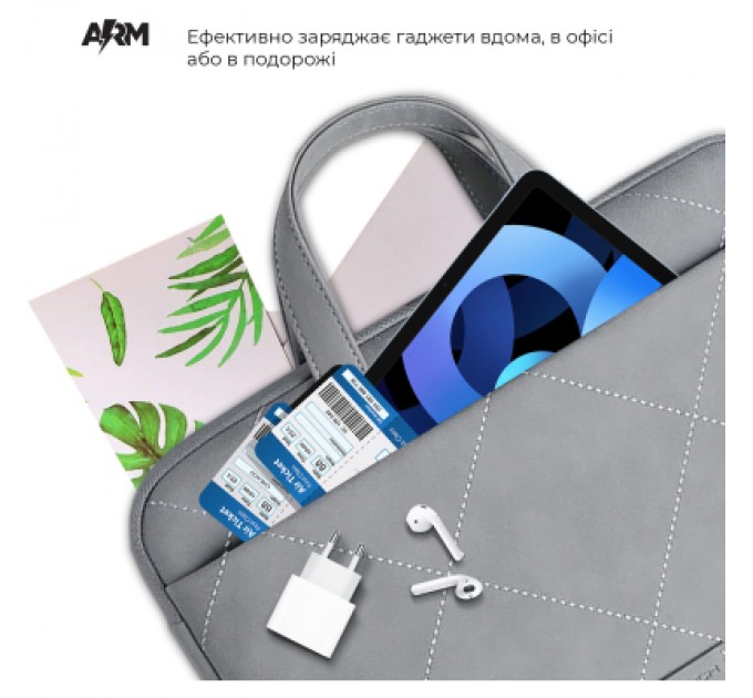 Armorstandart Зарядний пристрій Armorstandart AMHJ83 20W USB-C Power Adapter White (ARM58528)