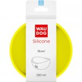 WAUDOG Посуд для котів WAUDOG Silicone Миска 250 мл жовта (50818)