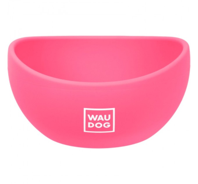 WAUDOG Посуд для котів WAUDOG Silicone Миска 250 мл рожева (50817)