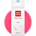 WAUDOG Посуд для котів WAUDOG Silicone Миска 250 мл рожева (50817)