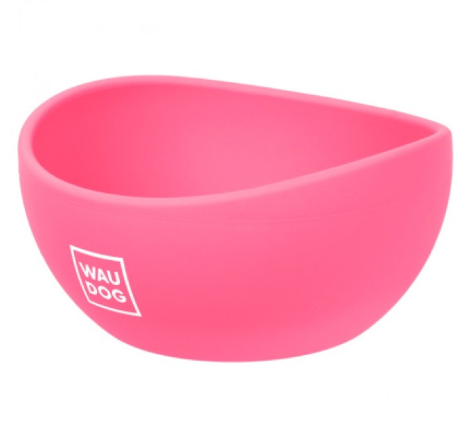 WAUDOG Посуд для котів WAUDOG Silicone Миска 250 мл рожева (50817)