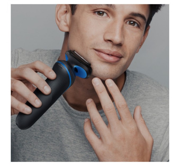 Braun Електробритва Braun Series 5 51-B1000s BLACK / BLUE