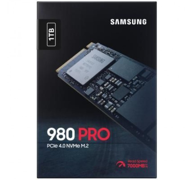 Samsung Накопичувач SSD M.2 2280 1TB 980 PRO Samsung (MZ-V8P1T0BW)