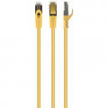 Патч-корд 30м S/FTP Cat 6A CU LSZH yellow Cablexpert (PP6A-LSZHCU-Y-30M)