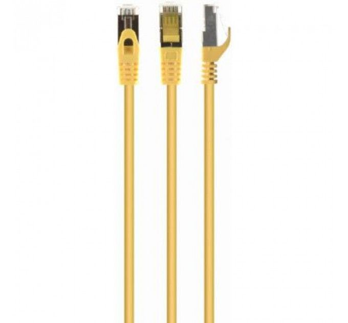 Патч-корд 30м S/FTP Cat 6A CU LSZH yellow Cablexpert (PP6A-LSZHCU-Y-30M)