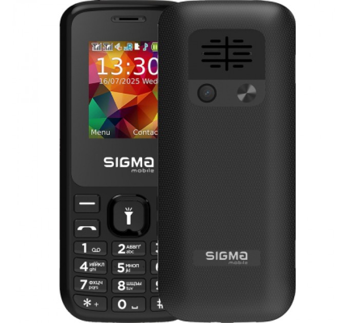 Sigma Мобільний телефон Sigma X-style 171 MINI Track Black (4827798813713)