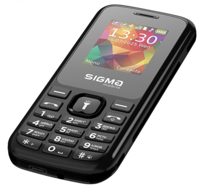 Sigma Мобільний телефон Sigma X-style 171 MINI Track Black (4827798813713)