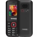 Sigma Мобільний телефон Sigma X-style 171 MINI Track Black-Red (4827798813744)